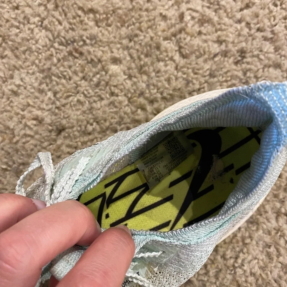 Nike Women’s Air Zoom Alphafly Next% 2 Atomknit Sneakers Teal Size 8 Athletic